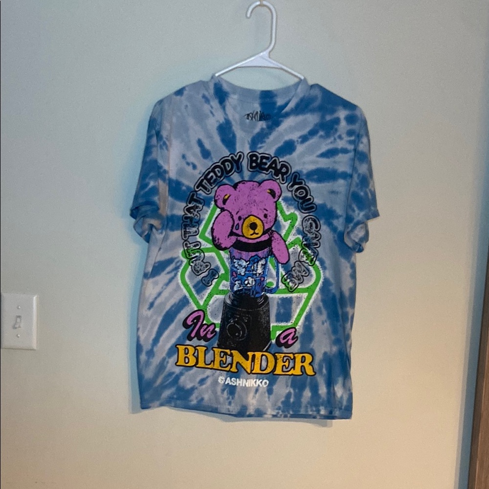 Ashnikko Concert Tye Dye Teddy Deal With It T-Shirt